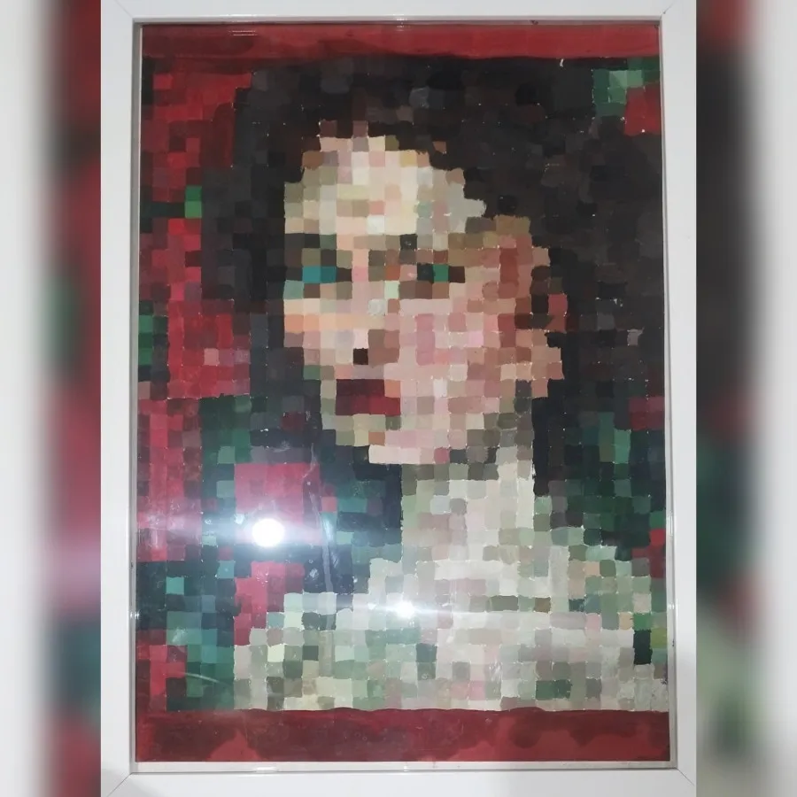 تابلو نقاشی پیکسلی