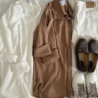 شومیز بیسیک جیب دار نخی