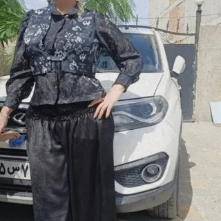 ست شومیز شلوار ابریشمی