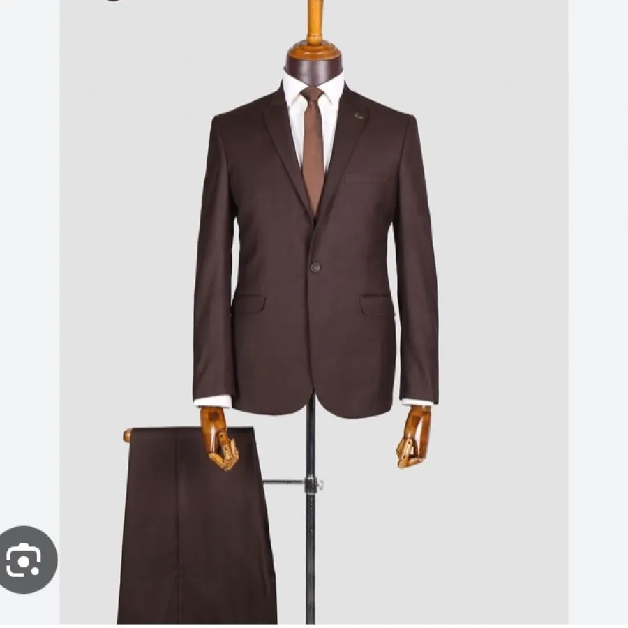 کت و شلوار مردانه قهوه ای