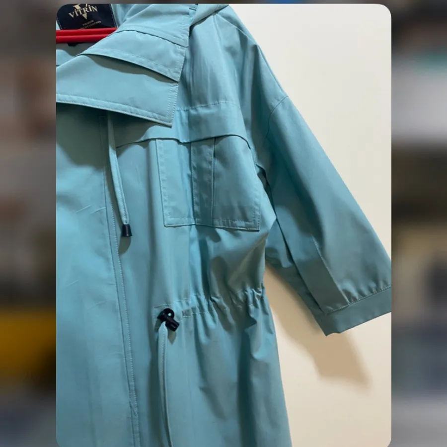 بارانی سبز ابی