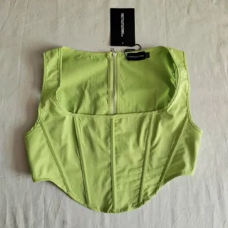 کرپ تاپ نیم تنه سبز