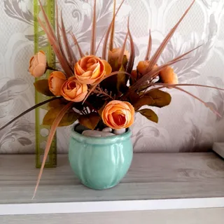 گلدان گل  مصنوعی