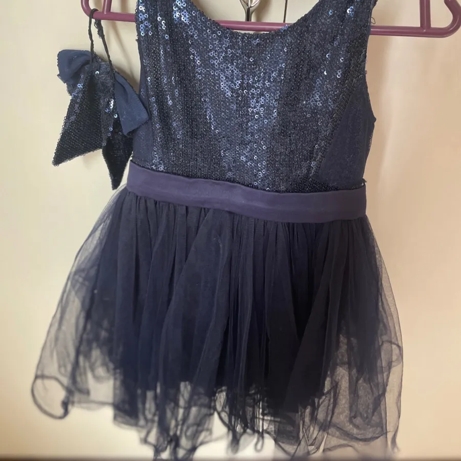 پیراهن مجلسی  سورمه ای