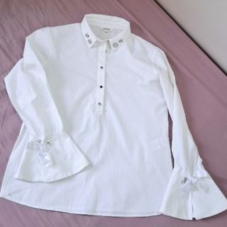 شومیز سفید دخترانه
