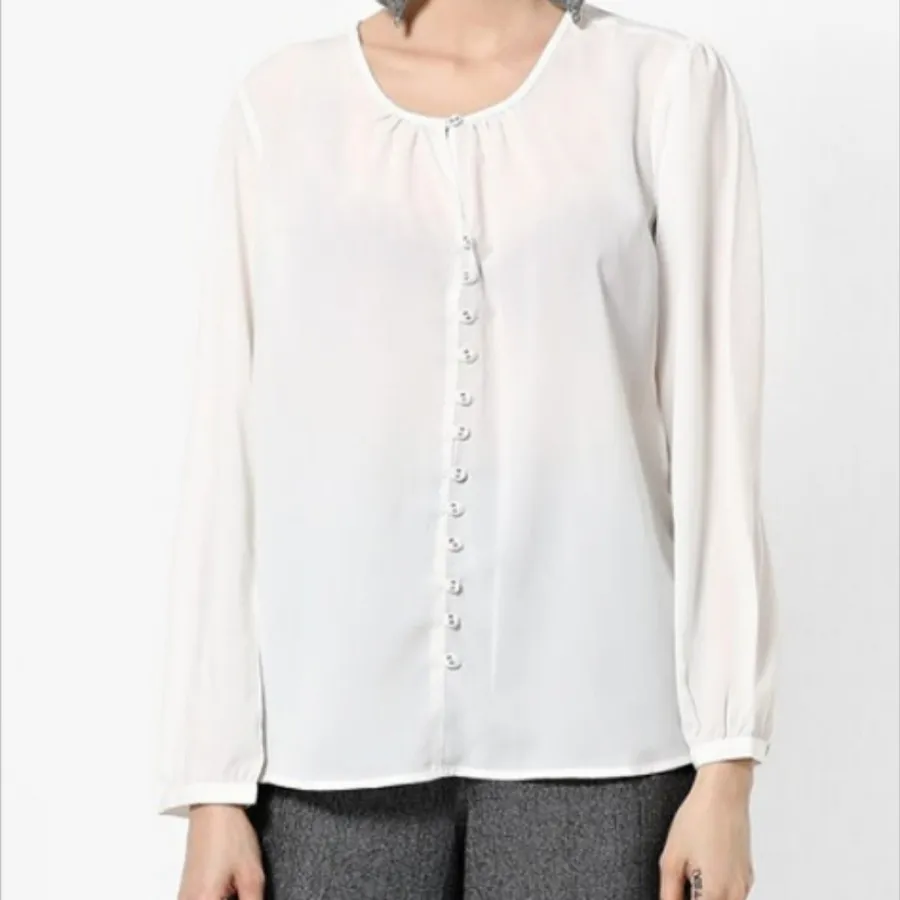 بلوز سفید زنانه