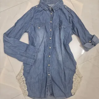 شومیز طرح جین خنک 38