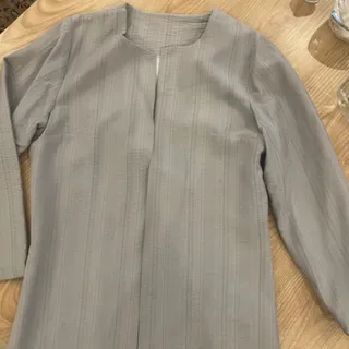 کت طوسی رنگ قد 80