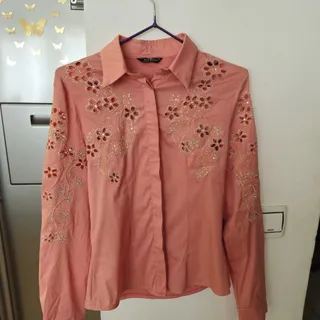 بلوز مجلسی سنگین کار دست