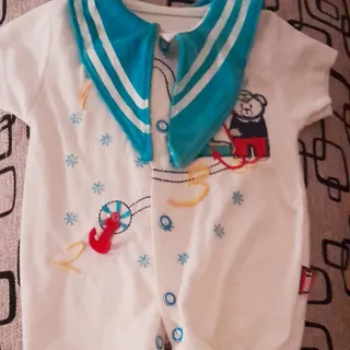 ست لباس ملوانی (نوزاد)