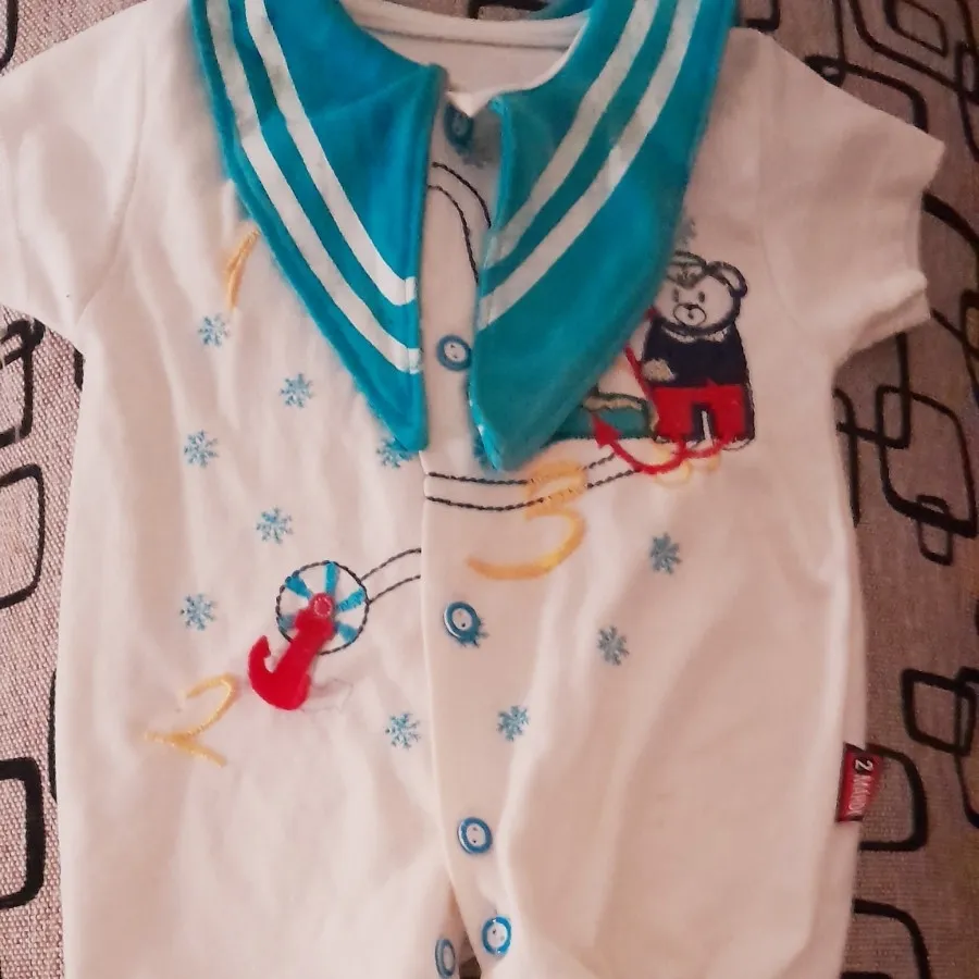 ست لباس ملوانی (نوزاد)