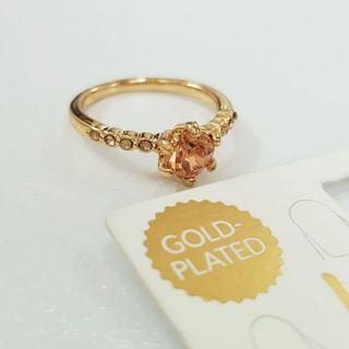 انگشتر حلقه آبکاری طلا