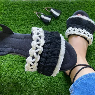 صندل مکرومه