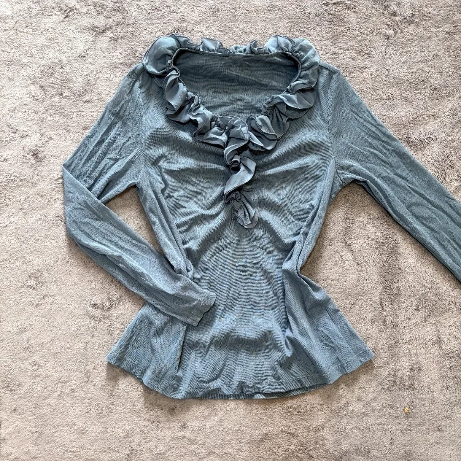 شومیز آبی نفتی