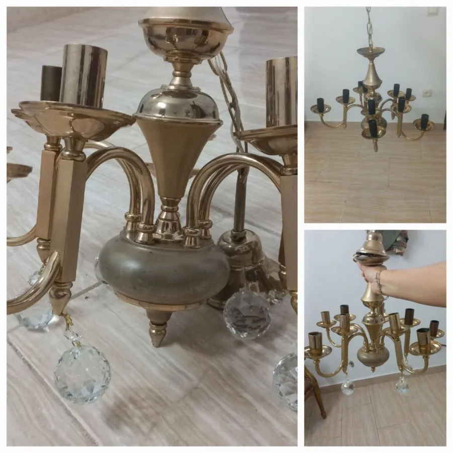 1عدد لوستر 10 شاخه