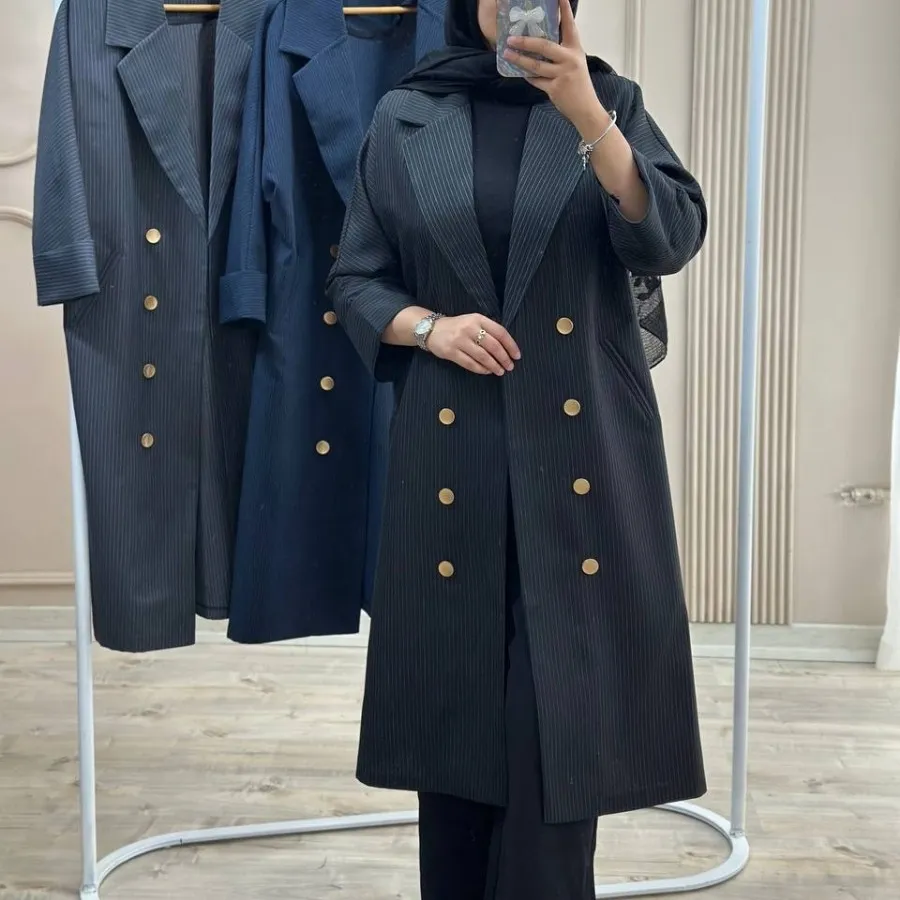 مانتو بلند افروز