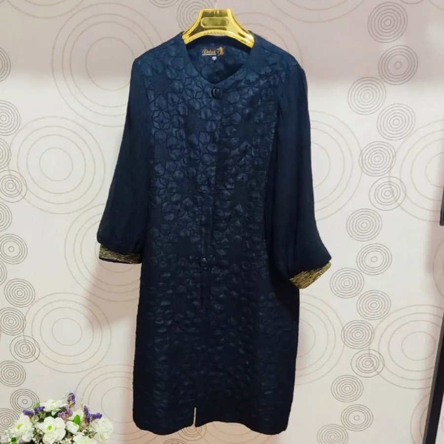 مانتو مشکی مجلسی