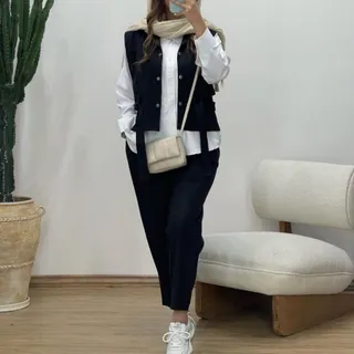 شومیز شلوار جلیقه