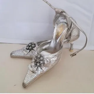 کفش نقره ای
