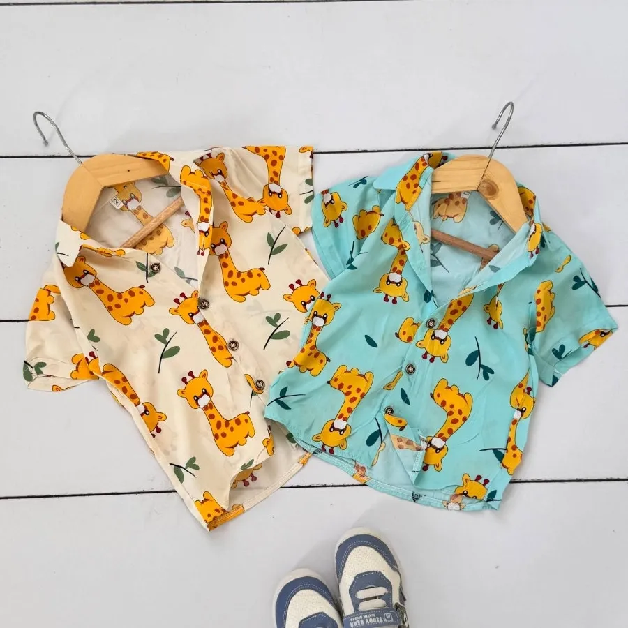 پیراهن نخی بچگانه