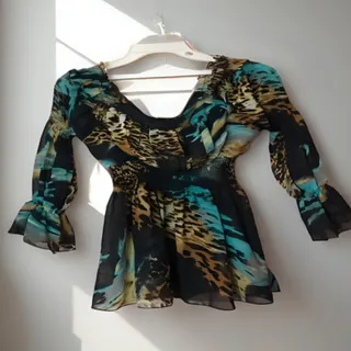 شومیز مجلسی پلنگی