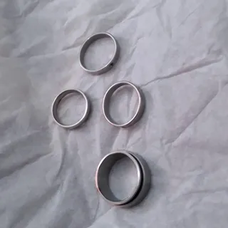 4عدد انگشتر استیل