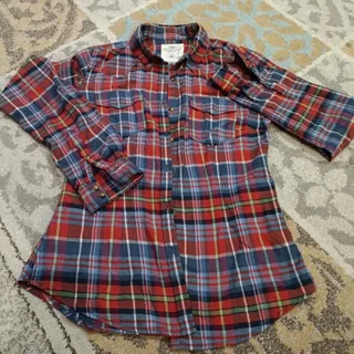 پیراهن چهارخونه hm