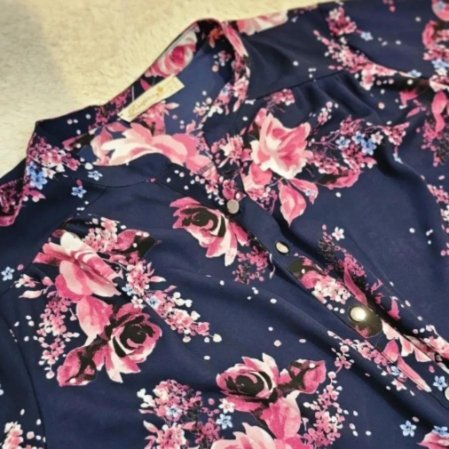 شومیز مجلسی گل دار