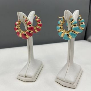 گوشواره میناکاری
