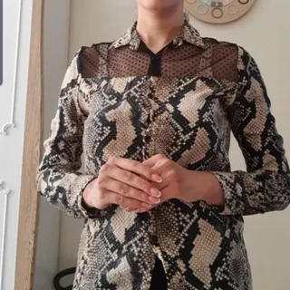 شومیز پوست ماری پلنگی