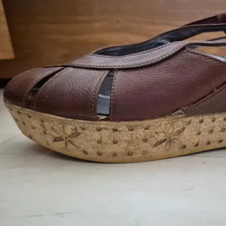 صندل چرم مشهد سایز 40