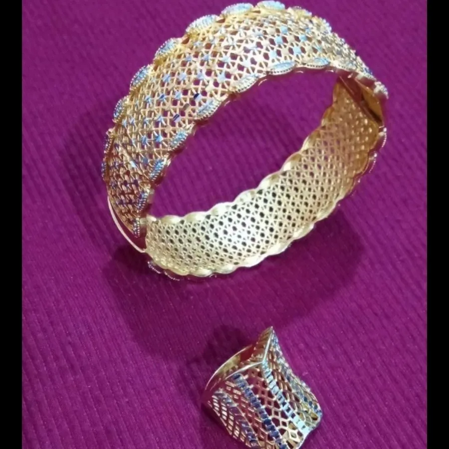 ست دستبندوانگشتر