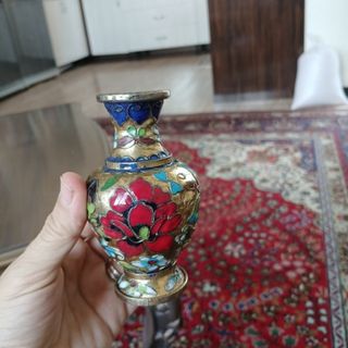 گلدان میناکاری نقلی