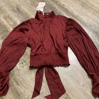کراپ شومیز zara