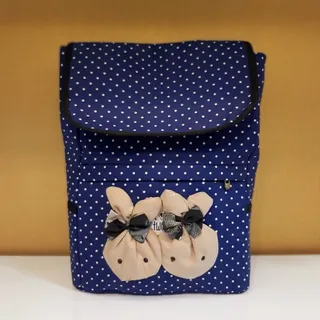 کوله پشتی خرگوشی پارچه‌ای