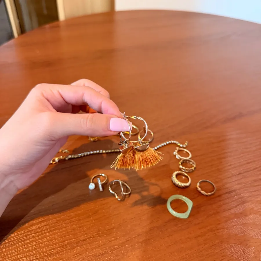 گوشواره5تا انگشتر (گردنبن