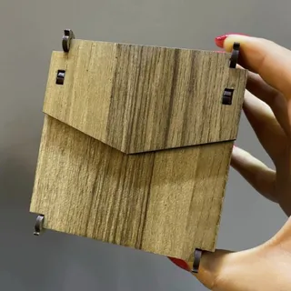 جعبه چوبی کادویی