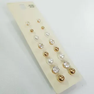 پک گوشواره گلگوش طلایی