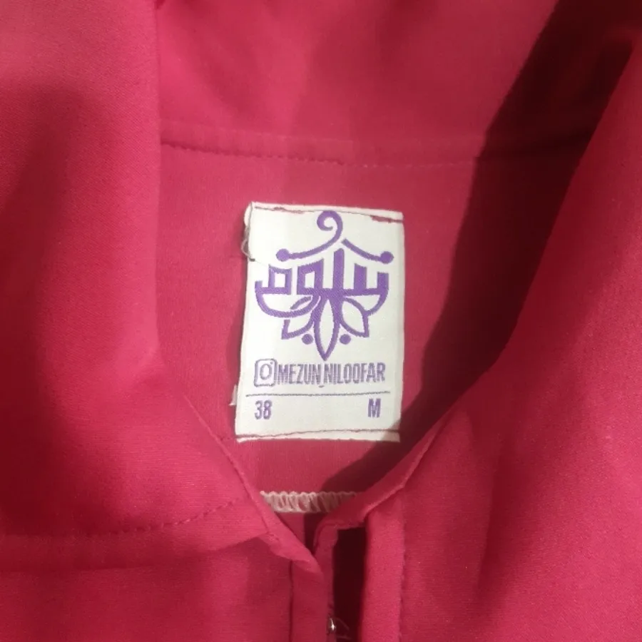 مانتوسرخابی خوش رنگ