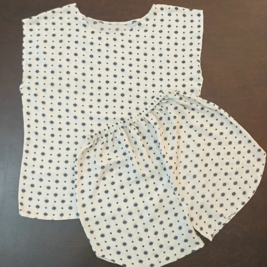 تیشرت و شورت نخی خونگی