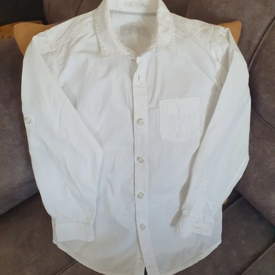 پیراهن سفید عین نو