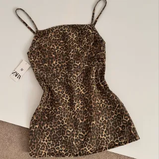 لباس مجلسی پلنگی زارا