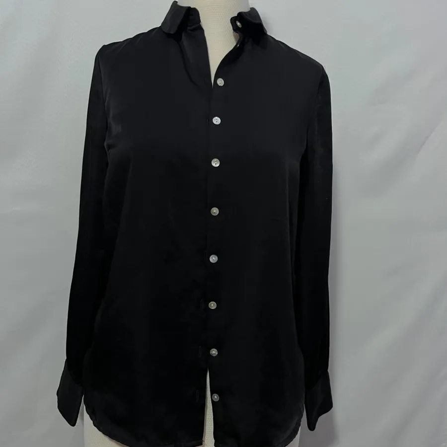 شومیز ساتن مشکی