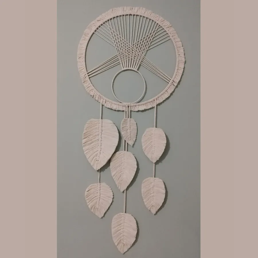 دیوارکوب مکرومه