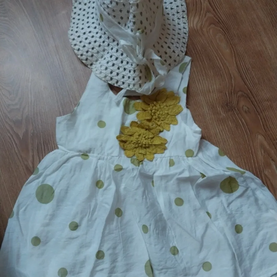 ست پیراهن و کلاه خارجی