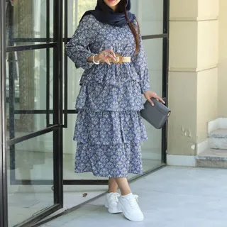 پیراهن طبقه ای تابستونی