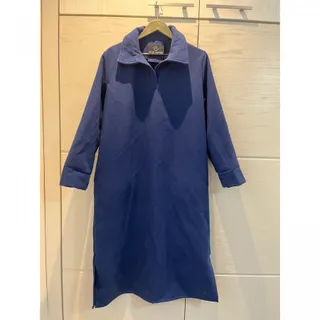 پالتو فوتر سرمه‌ای