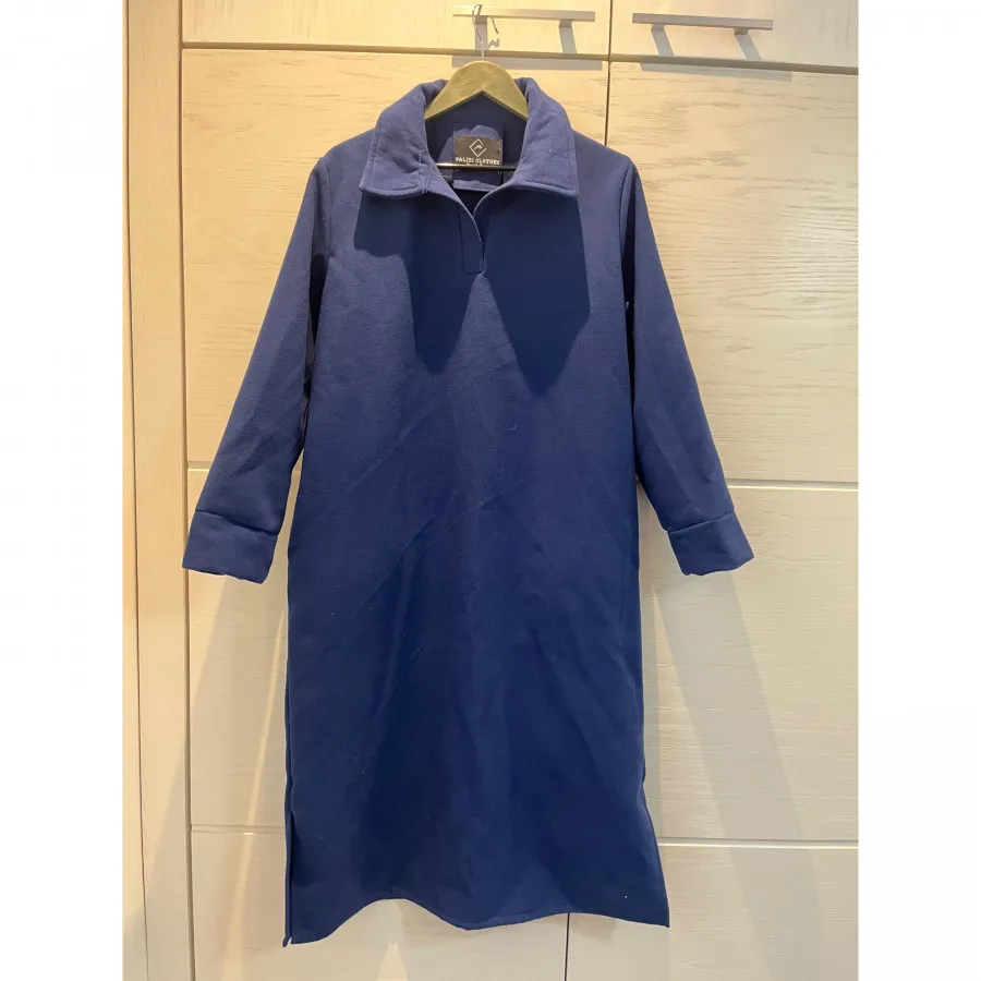 پالتو فوتر سرمه‌ای