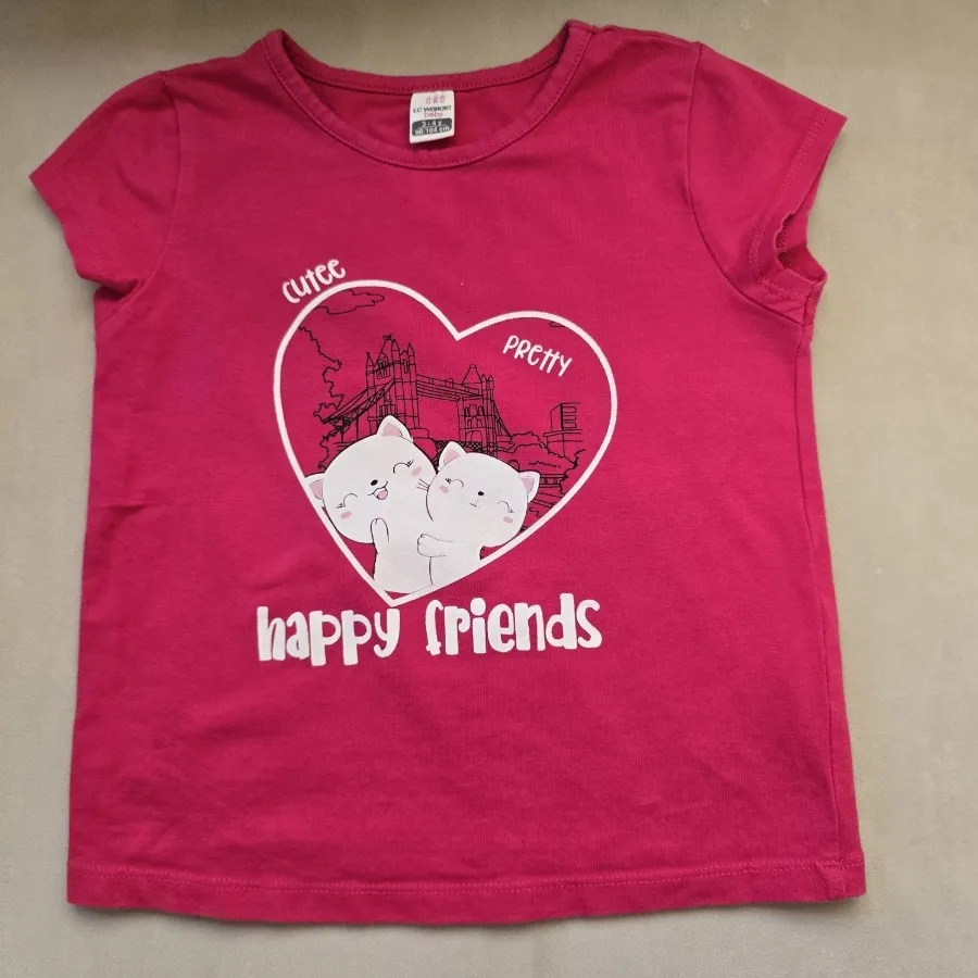 تیشرت دخترانه ی ال سی