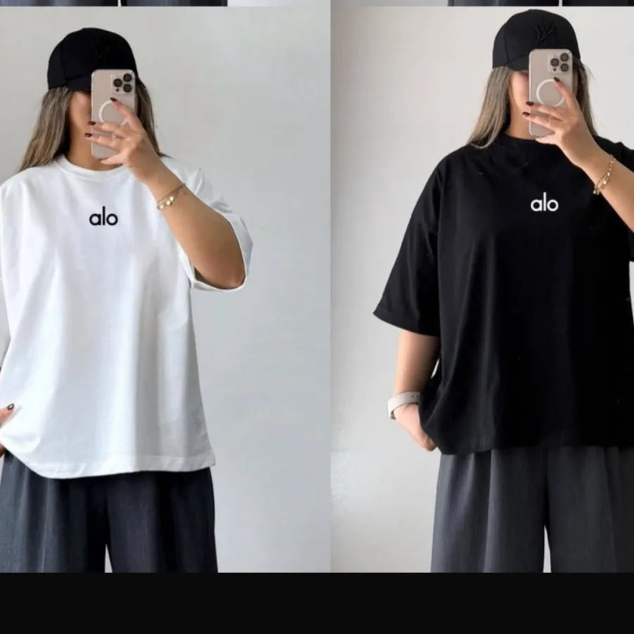 تیشرت باکسی الو